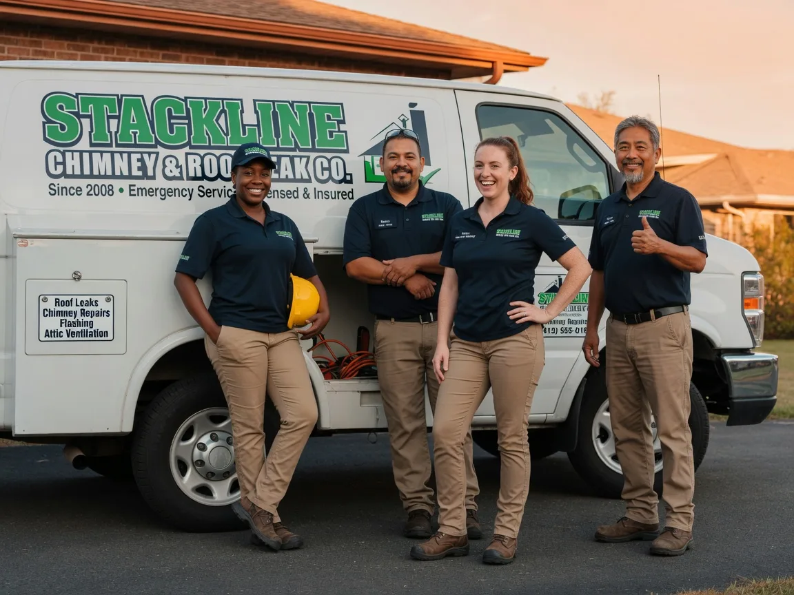Chimney flashing repair company in New Florence, PA